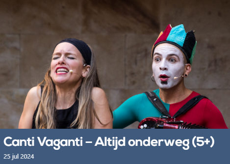 Canti Vaganti - altijd onderweg