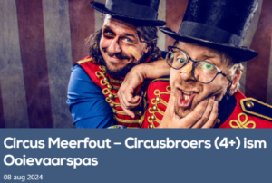 Circus Meerfout - Circusbroers (4+) @ zuiderparktheater