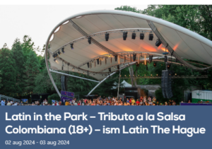 Latin in the Park - Tributo a la Salsa Colombiana @ zuiderparktheater