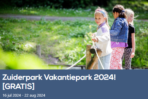 Zuiderpark vakantiepark 2024 !